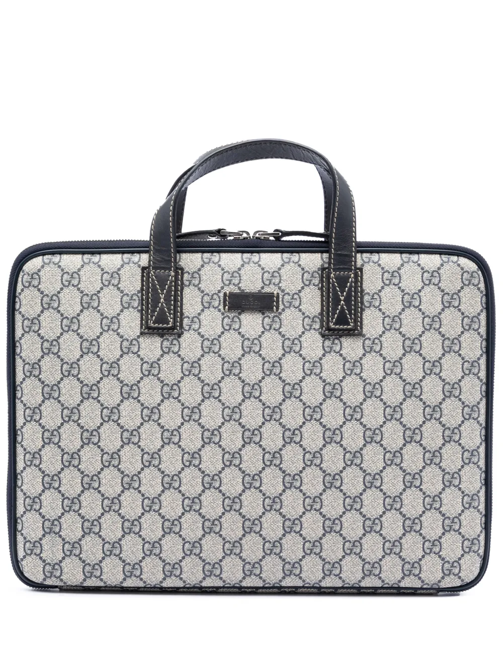 Gucci Pre-Owned 2000-2015 GG Supreme Laptop Bag business bag - Neutrals