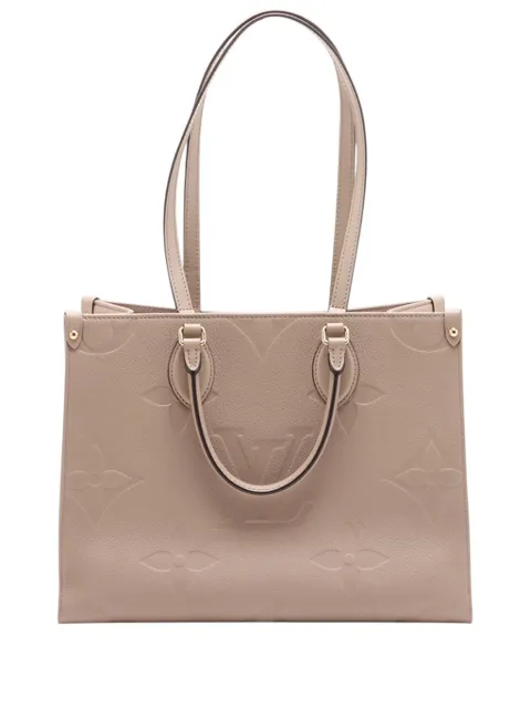 Louis Vuitton Pre-Owned 2021-2026 Monogram Empreinte OnTheGo MM satchel