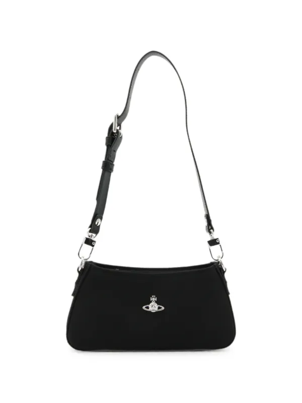 Vivienne Westwood Orb Plaque Shoulder Bag | Preto | FARFETCH BR
