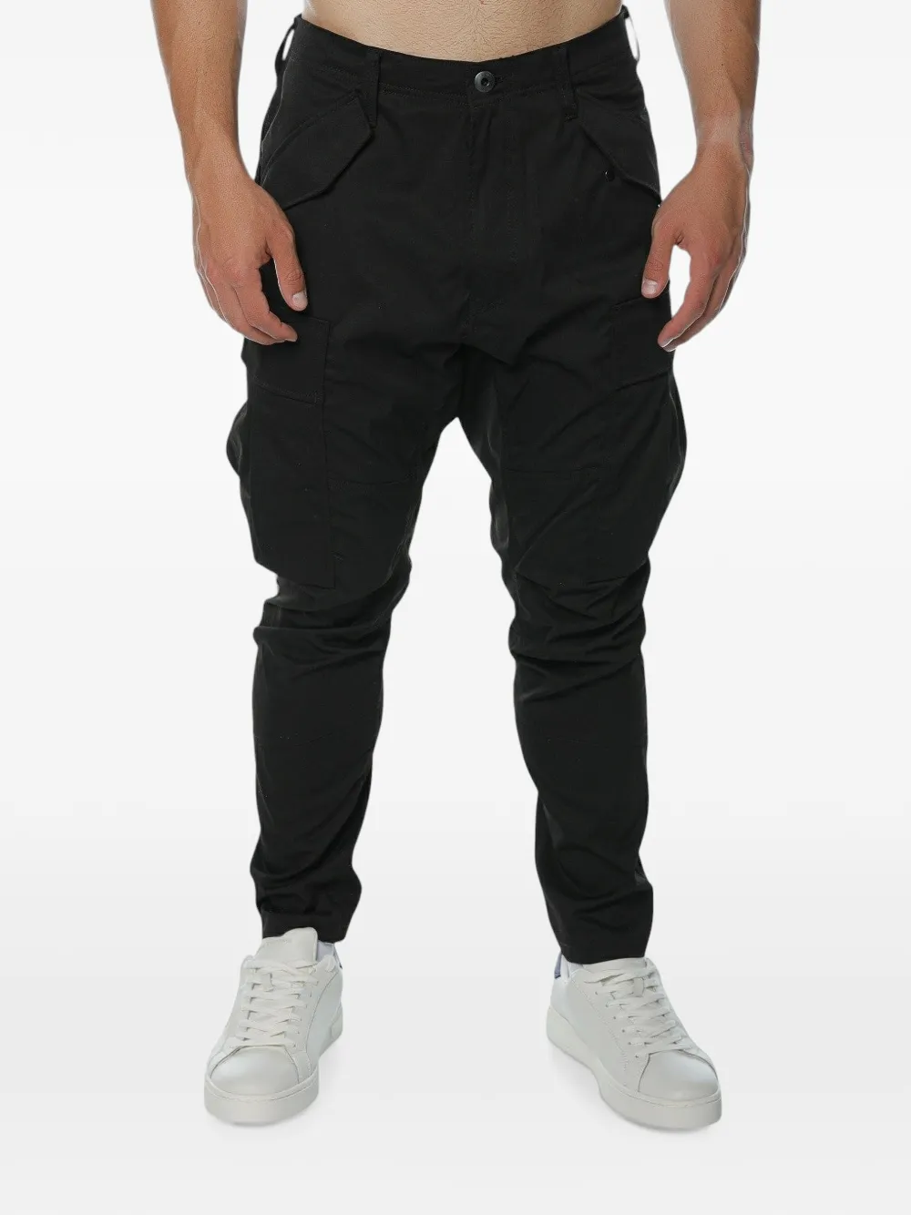 G-Star RAW Skinny cargo broek Zwart