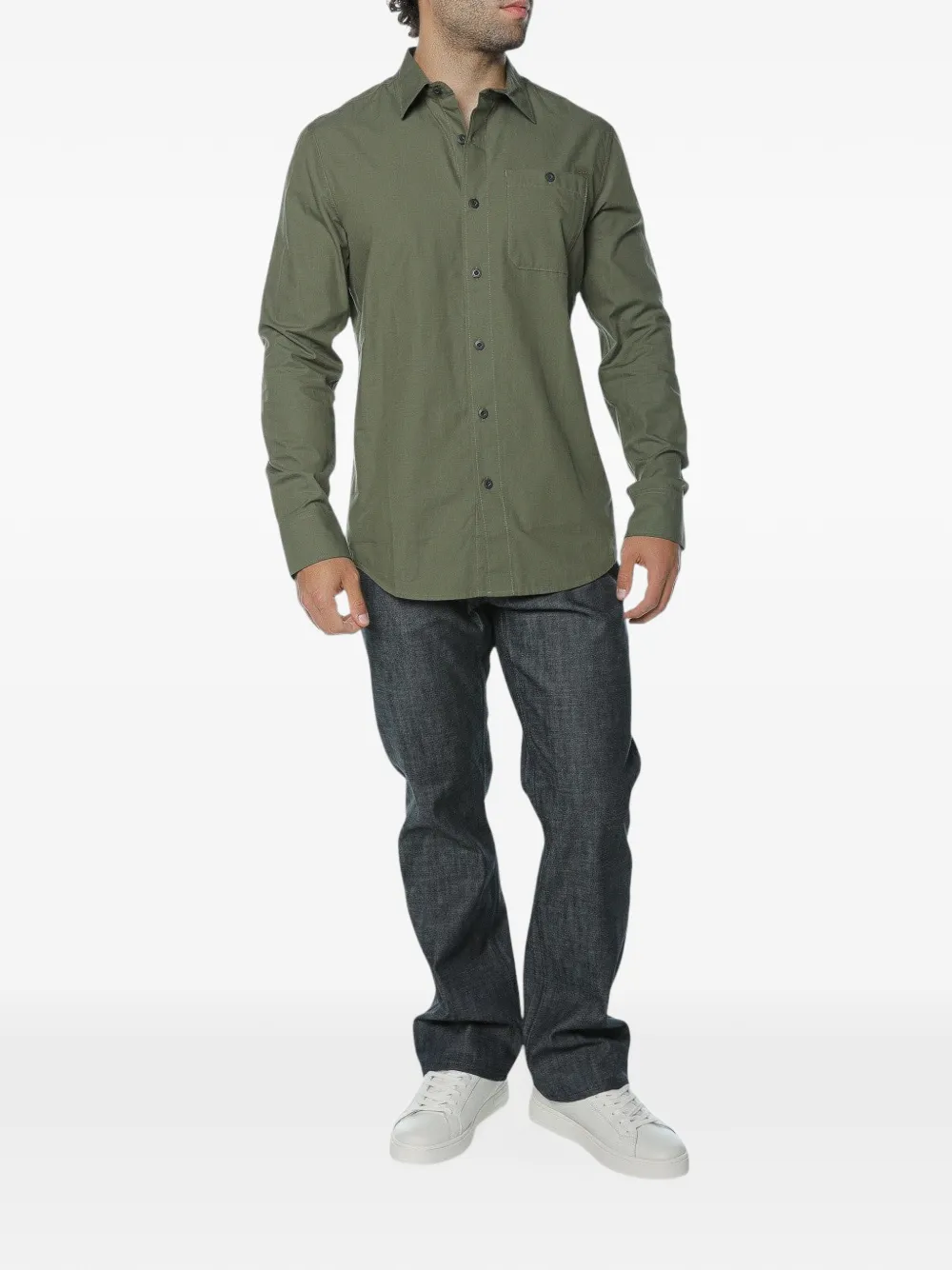 G-Star RAW Bristum 2.0 slim-fit overhemd Groen