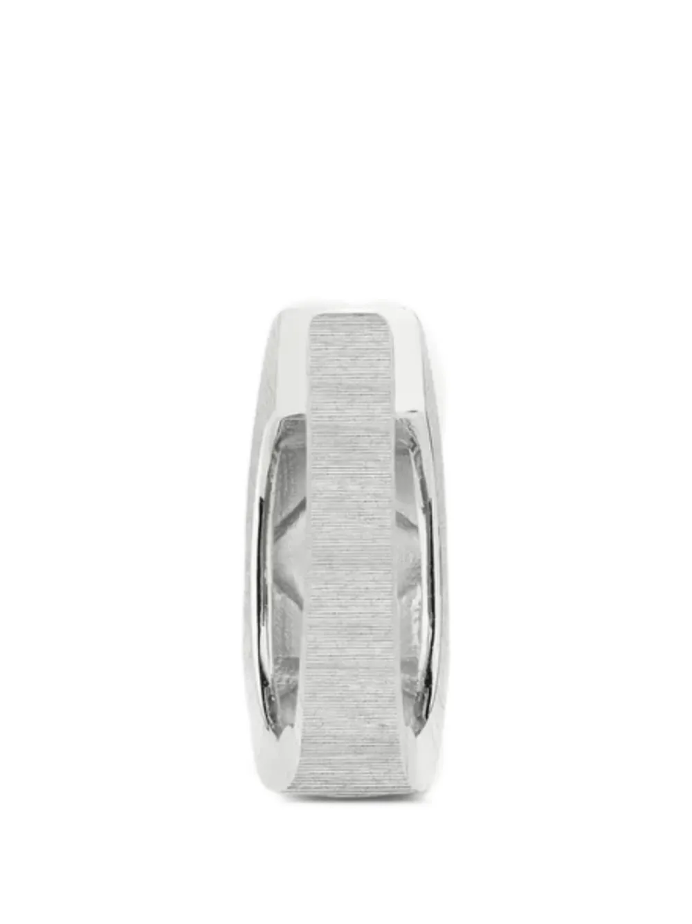Marie Lichtenberg Small Ecrou Coco Earring in Silver, view 3