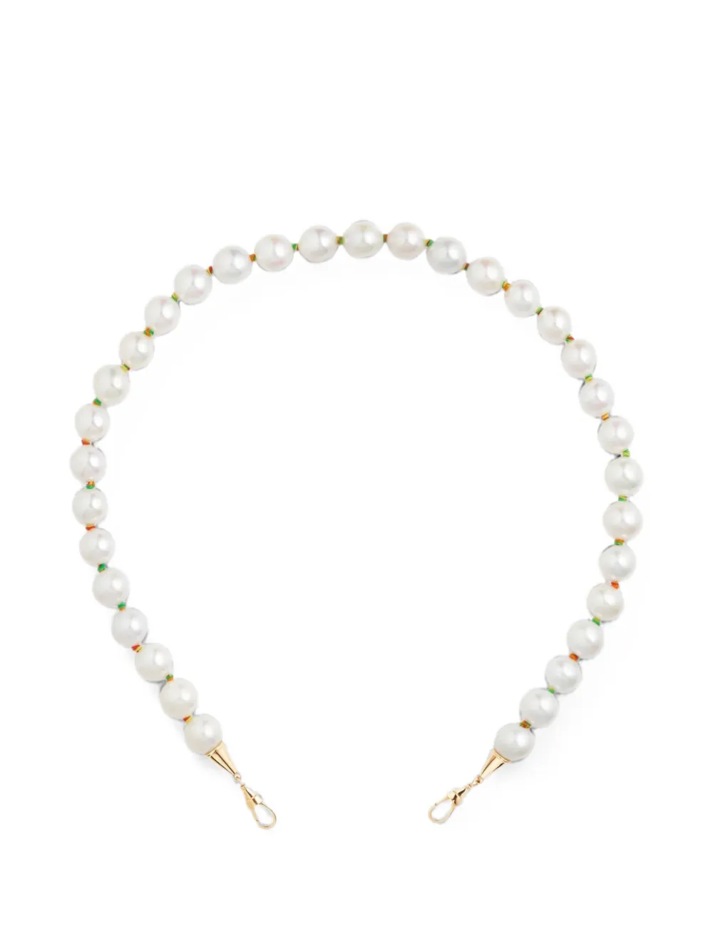 Marie Lichtenberg Mauli pearl necklace - Weiß
