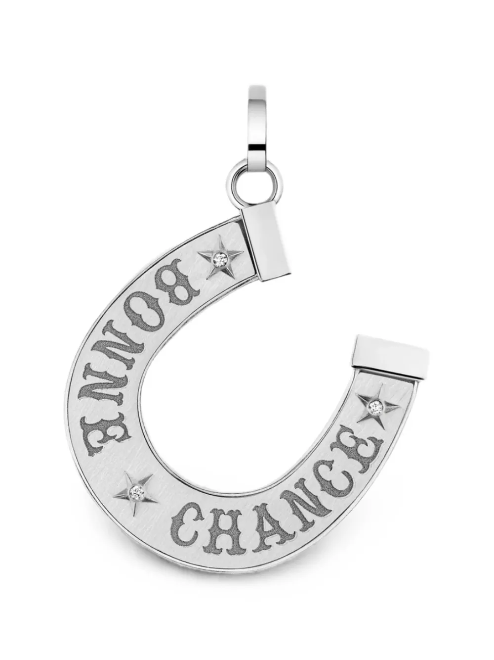 Marie Lichtenberg Bonne Chance horseshoe pendant - Silber