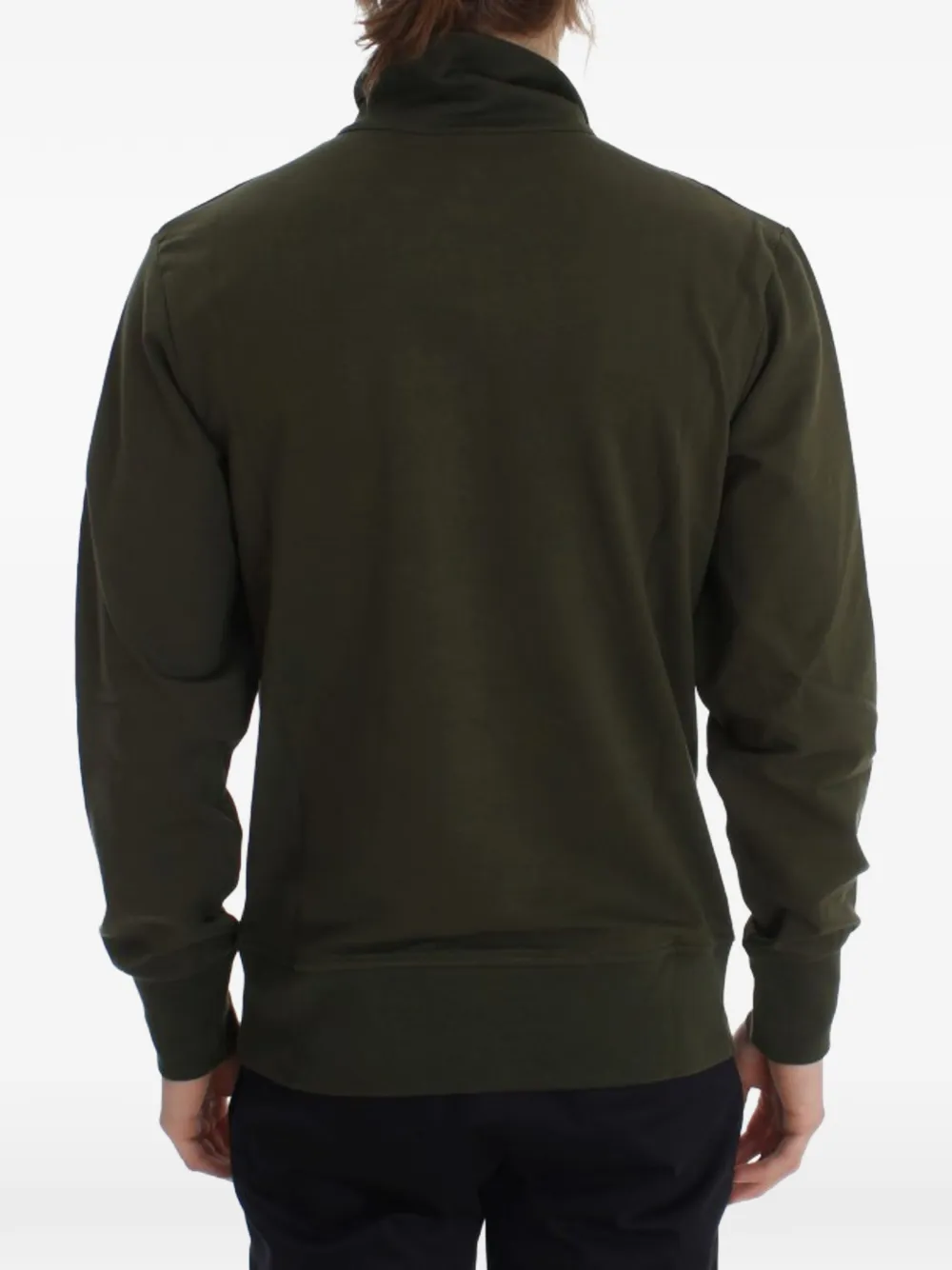 Aeronautica Militare Sweater met geborduurd logo Groen