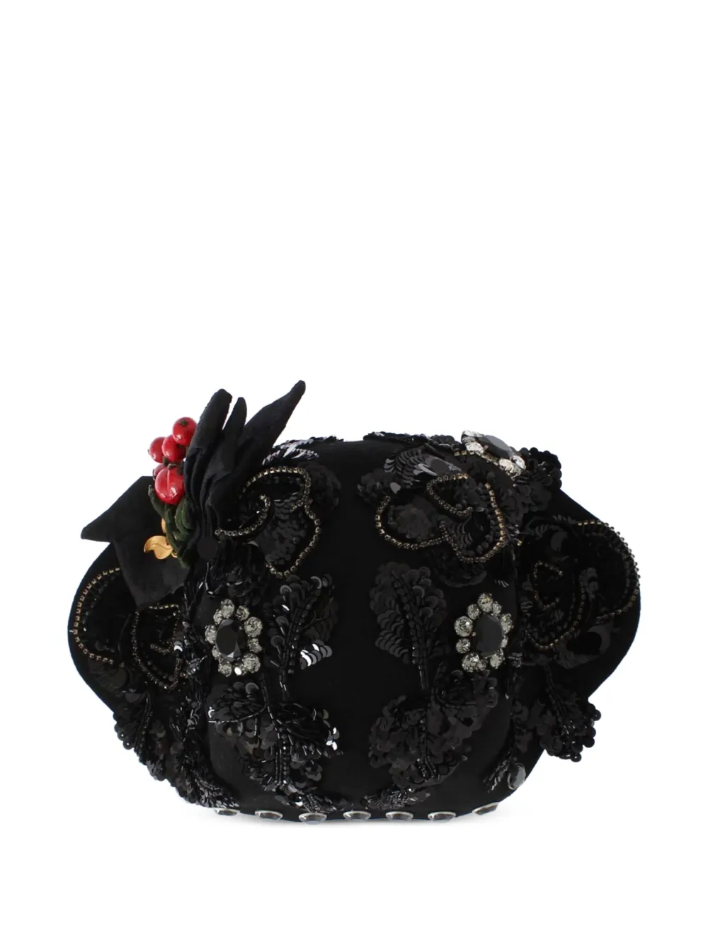 Dolce & Gabbana Cappello con decorazione - Nero