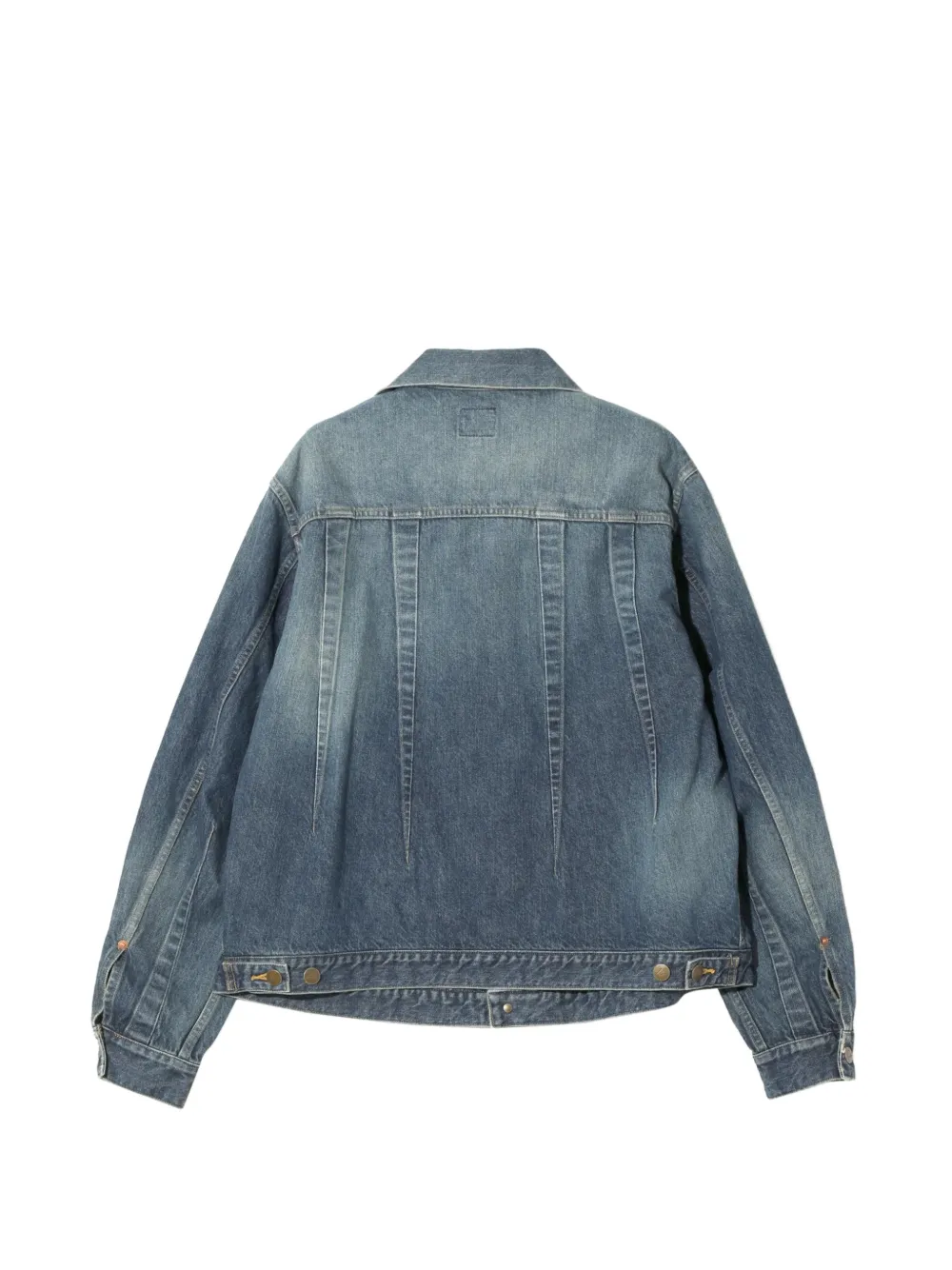 Needles Denim jack Blauw
