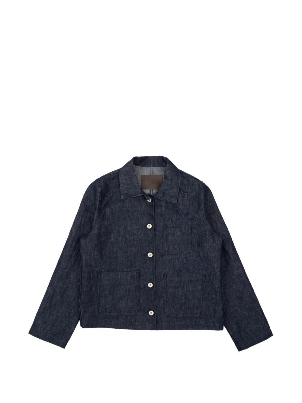 Naked and Famous Gracie button-up jacket - Blu
