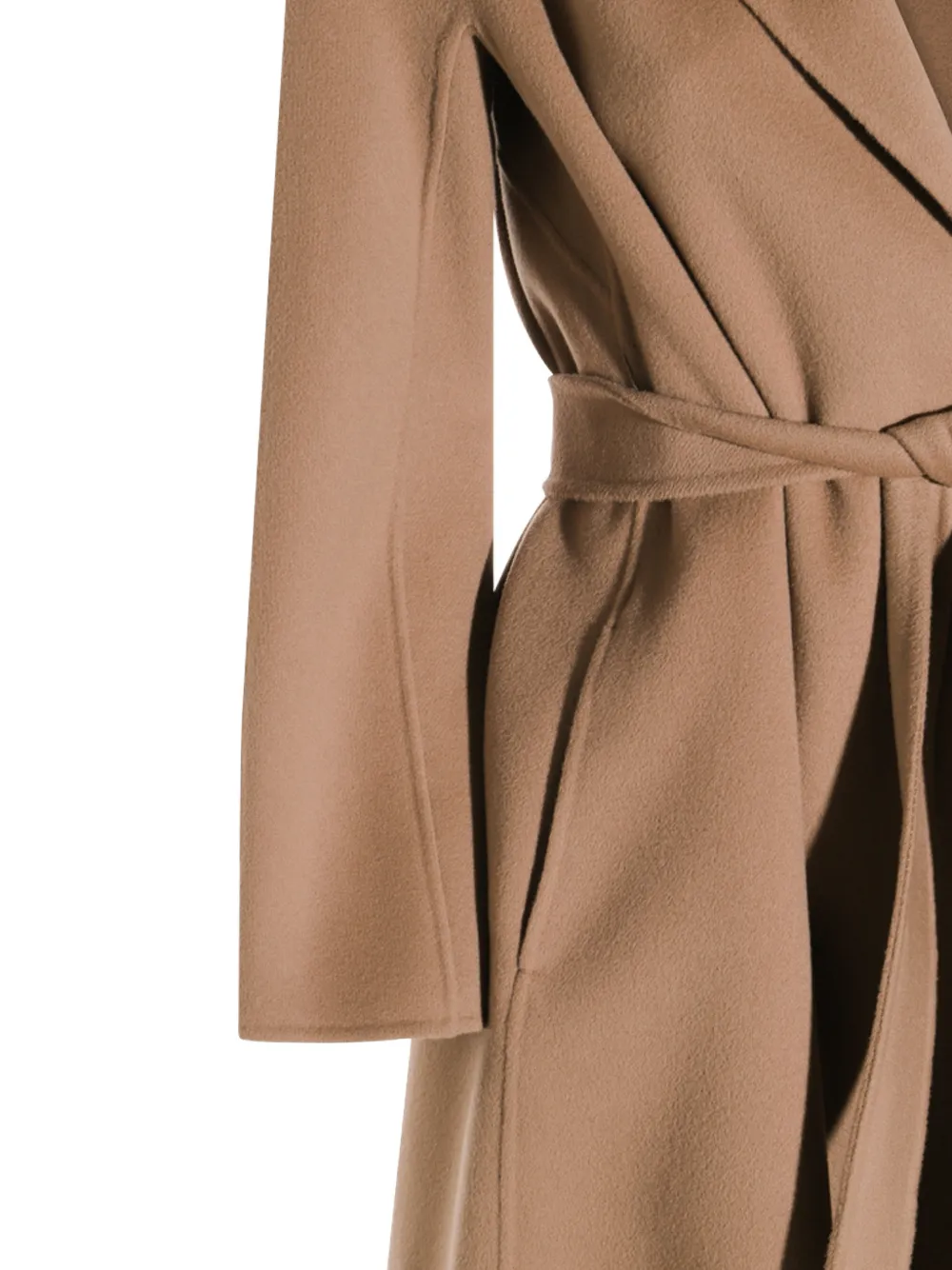 'S Max Mara Mantel met ceintuur Beige