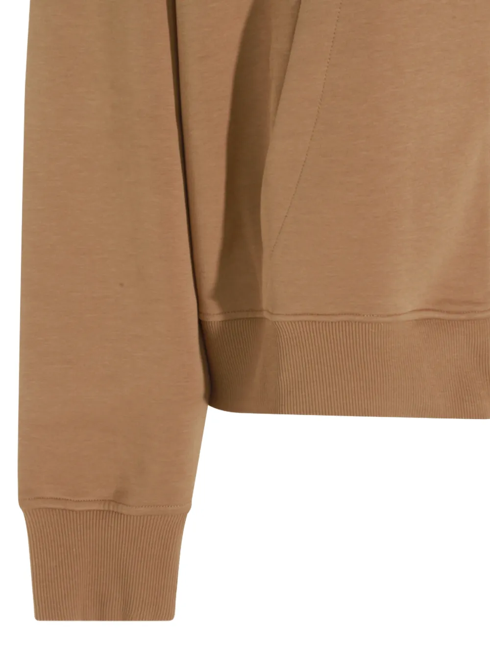 'S Max Mara Hoodie met raglanmouwen en rits Beige