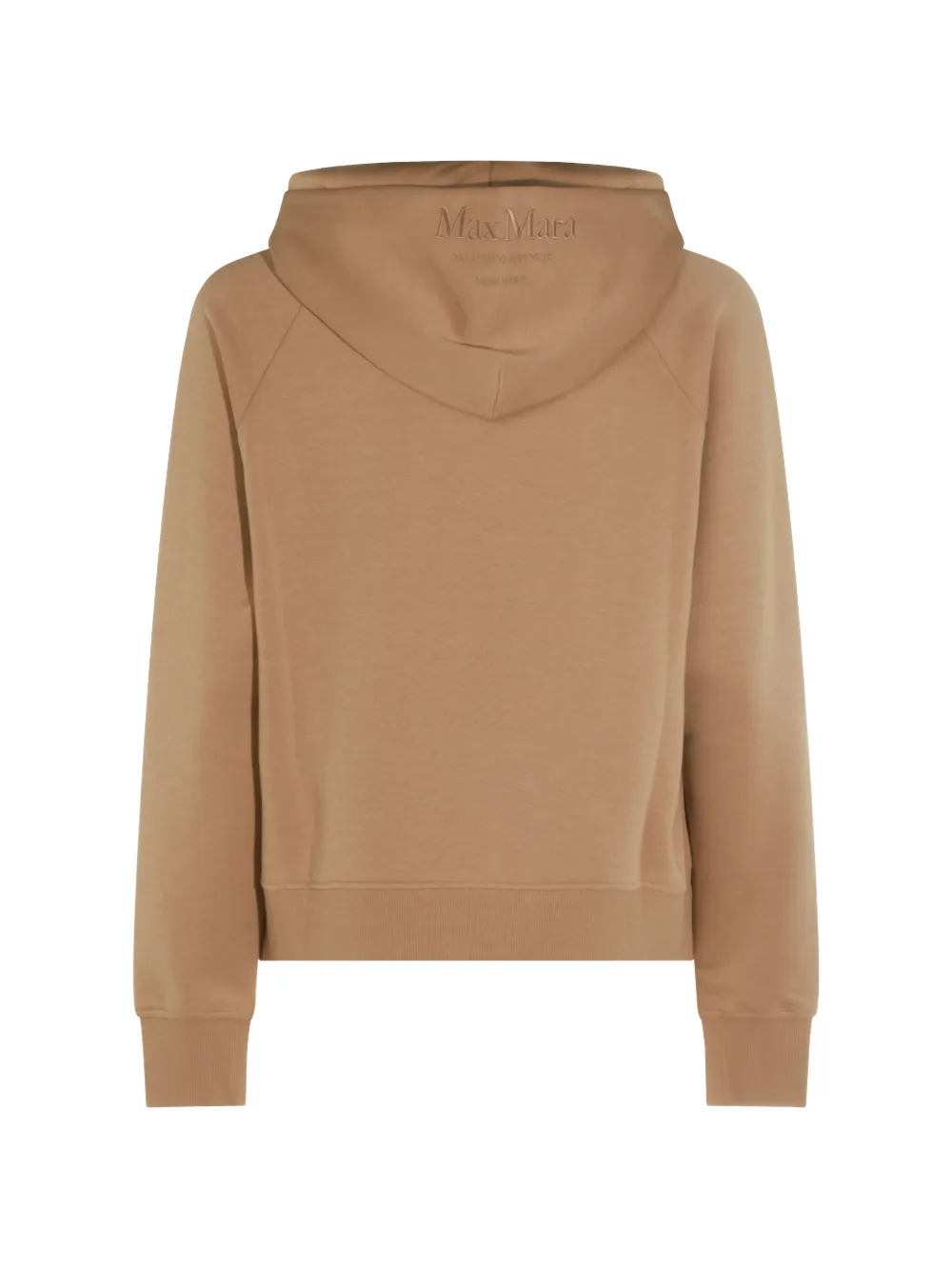 'S Max Mara Hoodie met raglanmouwen en rits Beige