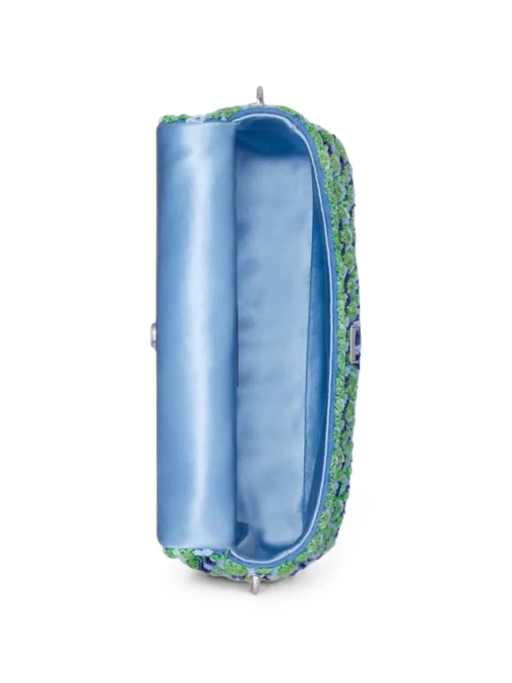 Tory Burch Charlie schoudertas met kralen Groen