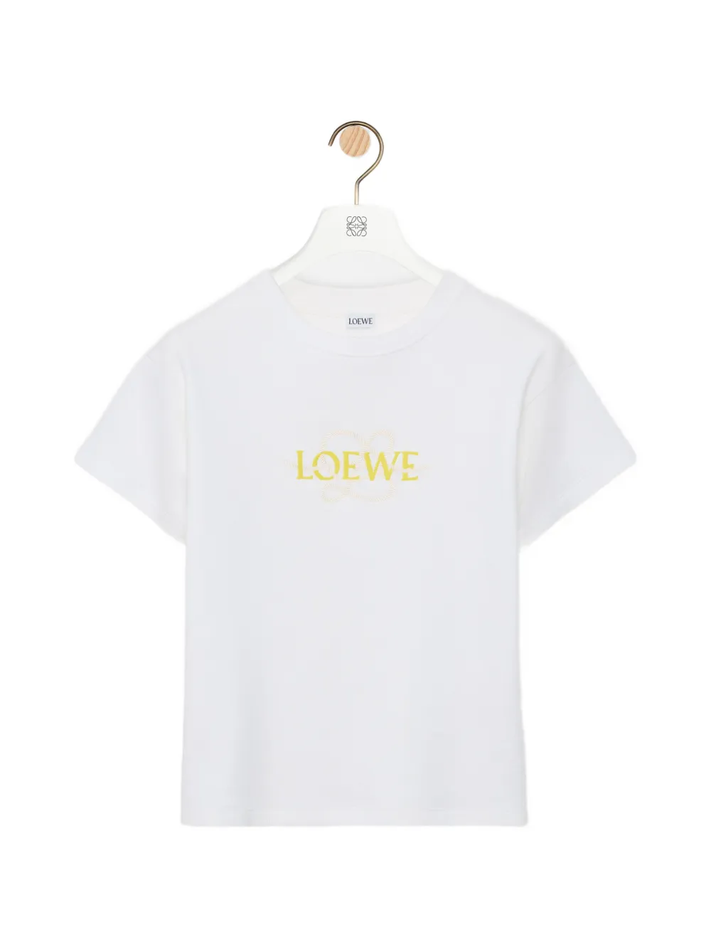 LOEWE logo-embroidered T-shirt