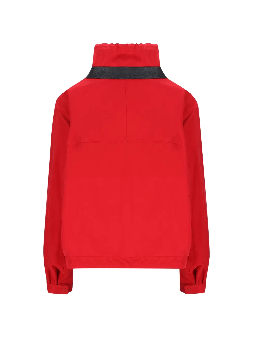 LOEWE Jack met leren afwerking en hoge hals Rood