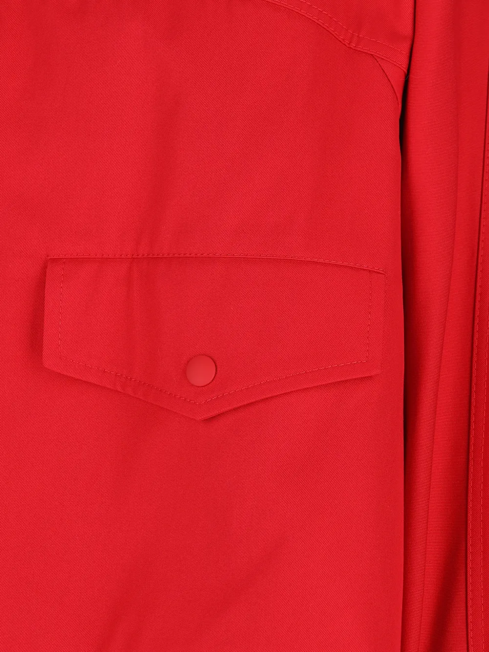 LOEWE Jack met leren afwerking en hoge hals Rood