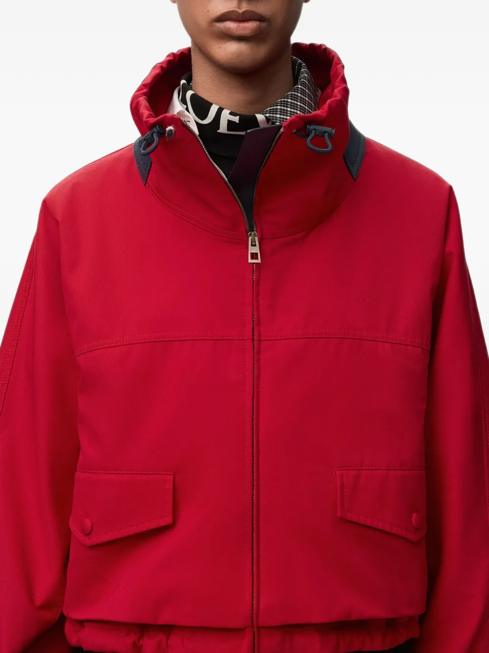 LOEWE Jack met ritssluiting Rood