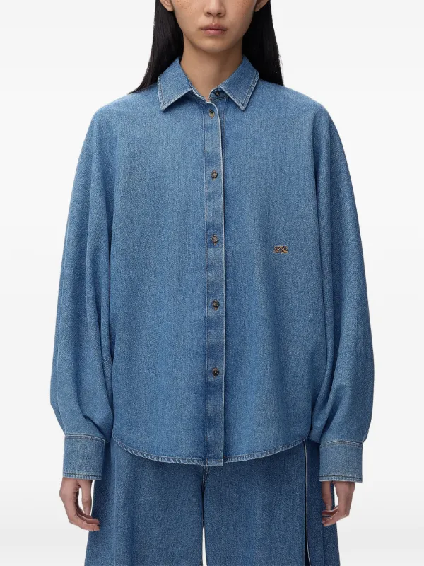 Loewe Shirt in Denim in Blue