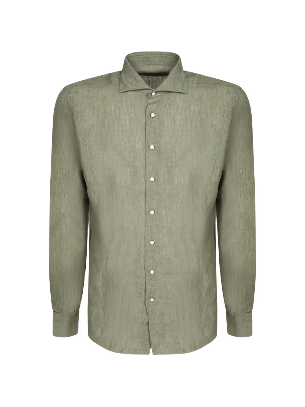 Dell'oglio long-sleeve button-up shirt - Verde