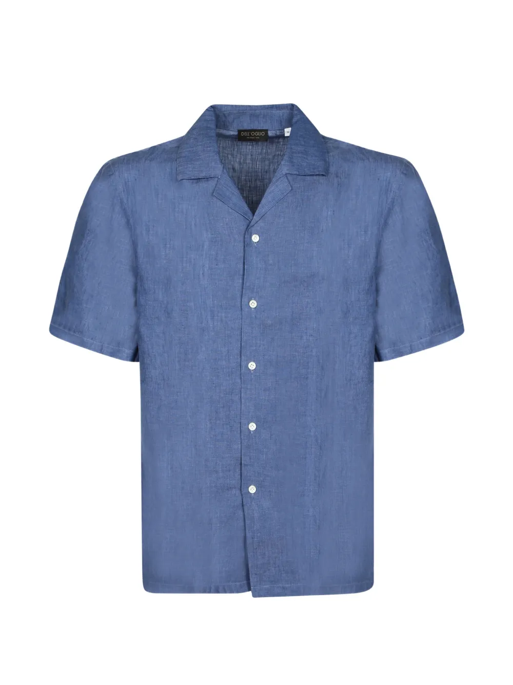 Dell'oglio short-sleeve button-down shirt - Blau