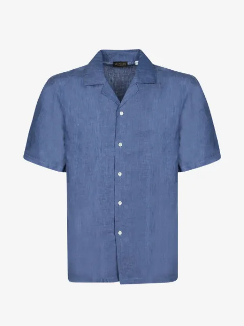 Dell'oglio camisa manga corta con botones