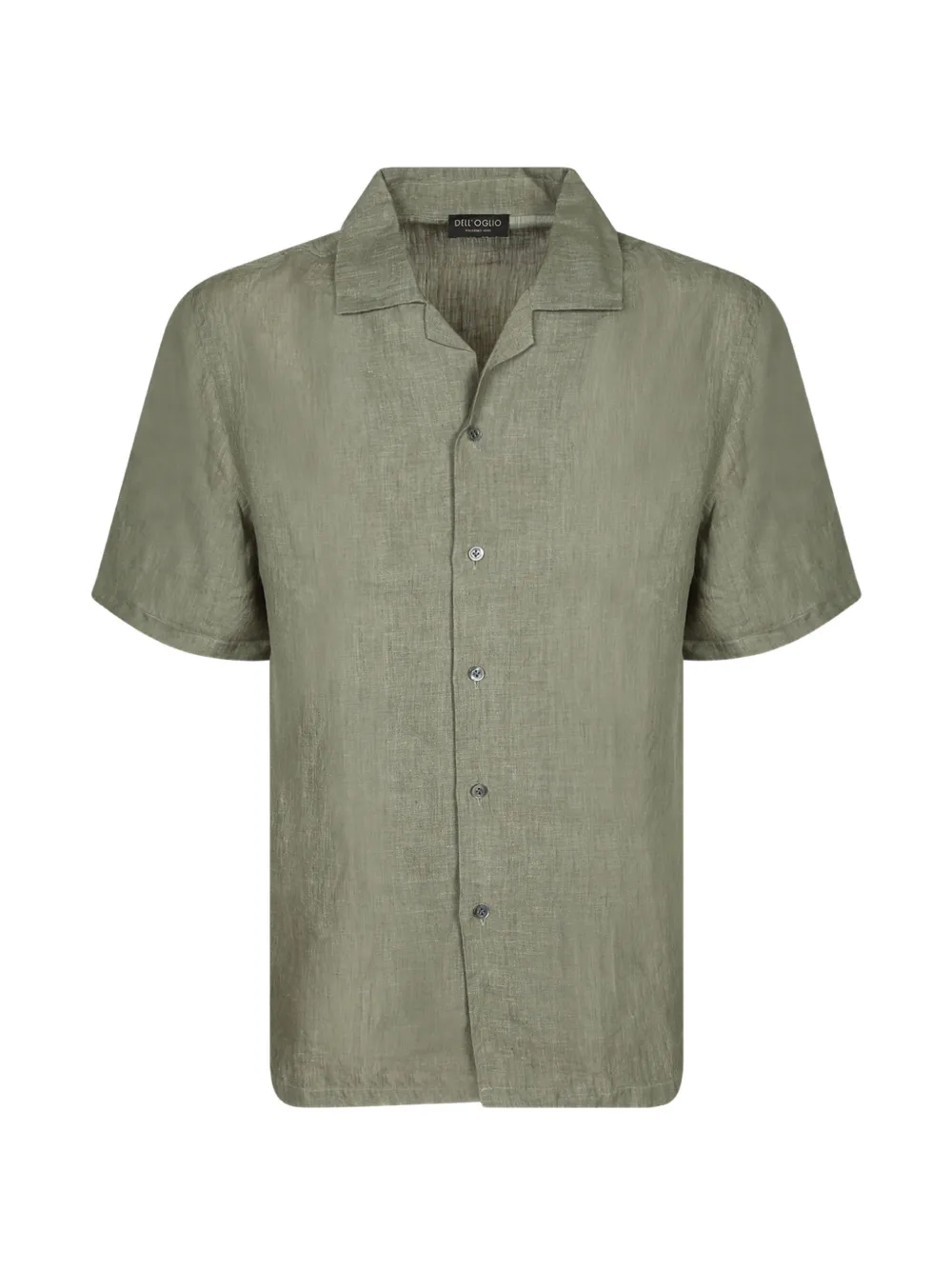 Dell'oglio short-sleeve bowling shirt - Grün
