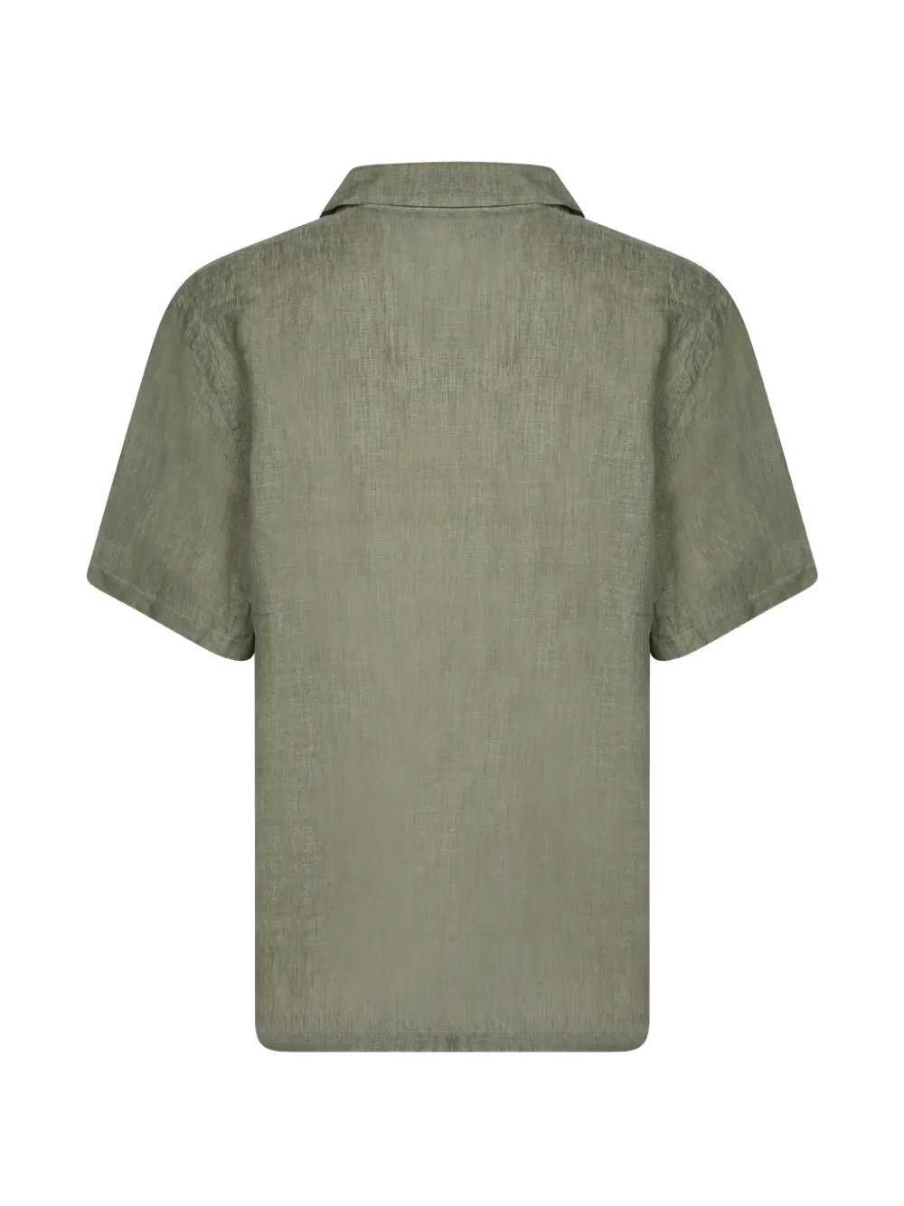 Dell'oglio Bowlingshirt met korte mouwen Groen