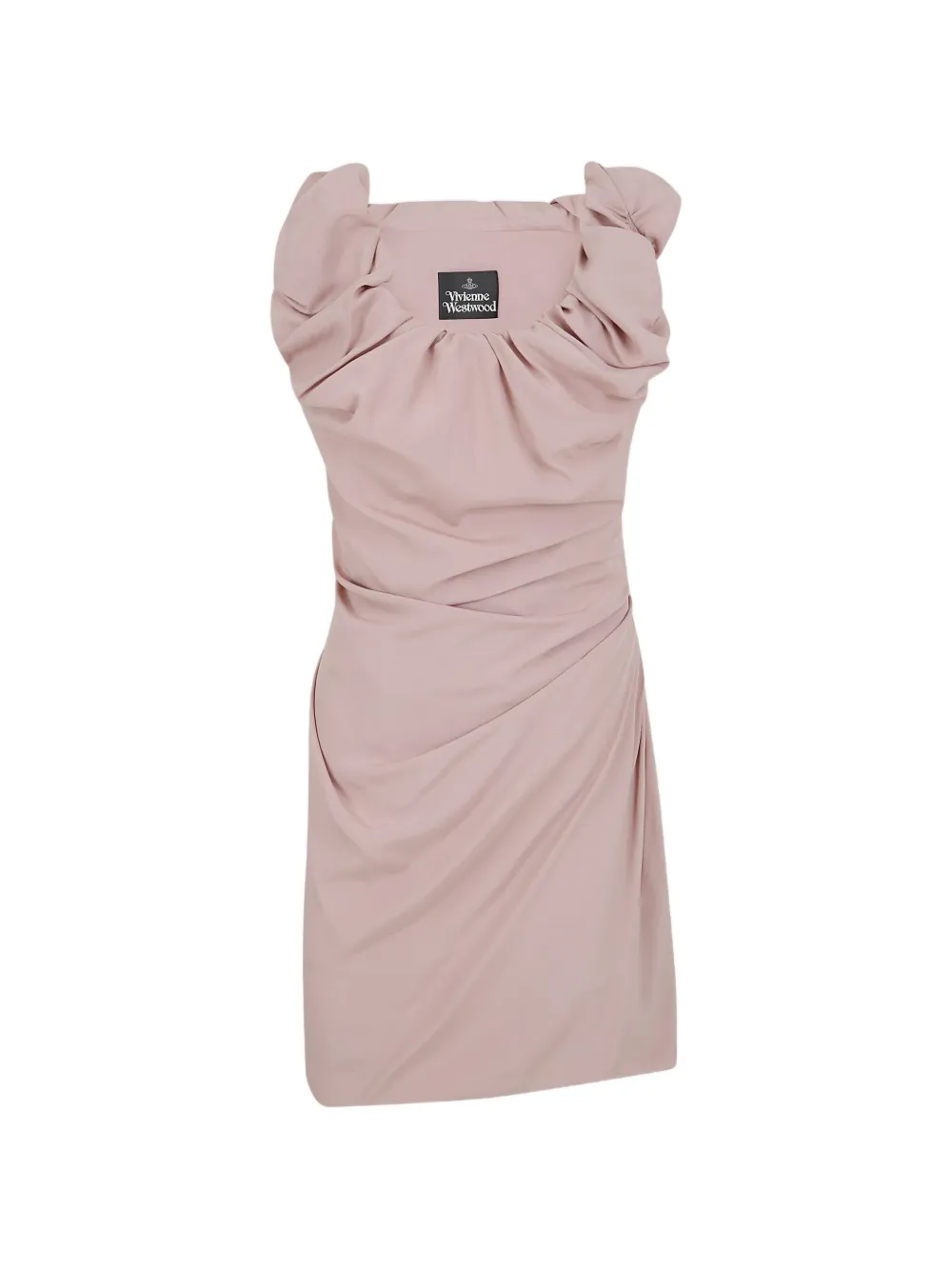 Vivienne Westwood Ginnie Amber draped-detailing mini dress - Rosa