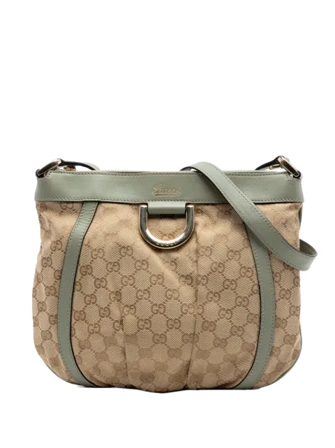 Gucci Pre-Owned 2016-2026 GG Canvas Abbey D Ring crossbody bag