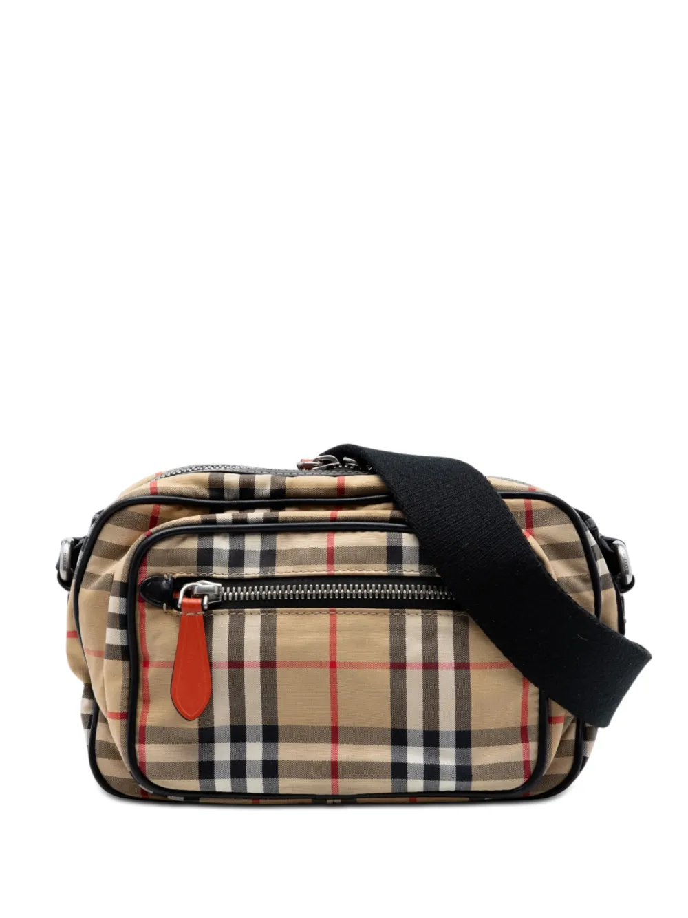 Burberry Pre-Owned 2000-2017 House Check Canvas Paddy crossbody bag - Neutrals
