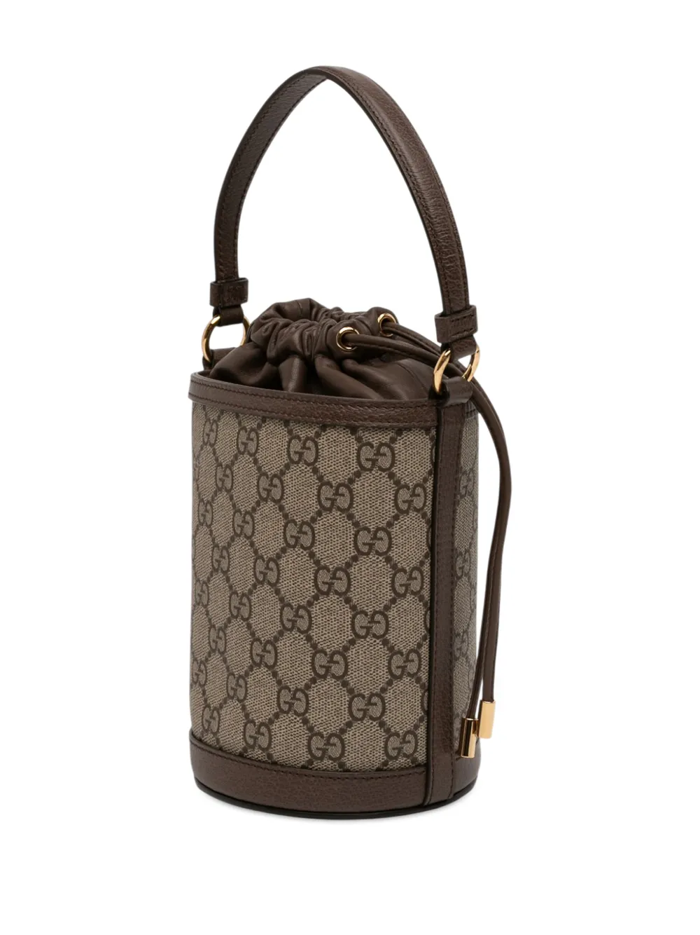 Gucci Pre-Owned 2000-2026 Mini GG Supreme Ophidia Bucket Bag