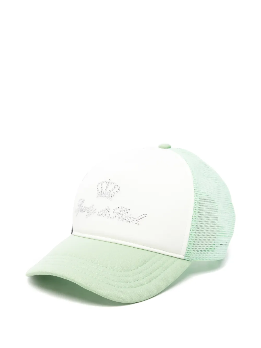 Sporty & Rich Cappello da baseball con decorazione - Verde