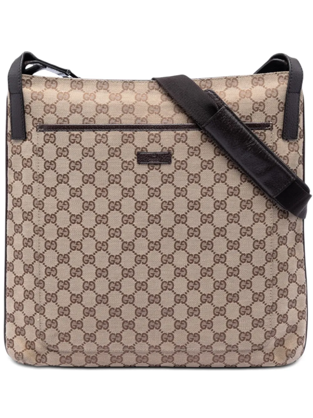 Gucci Pre-Owned 2000-2015 GG Canvas crossbody bag - Toni neutri