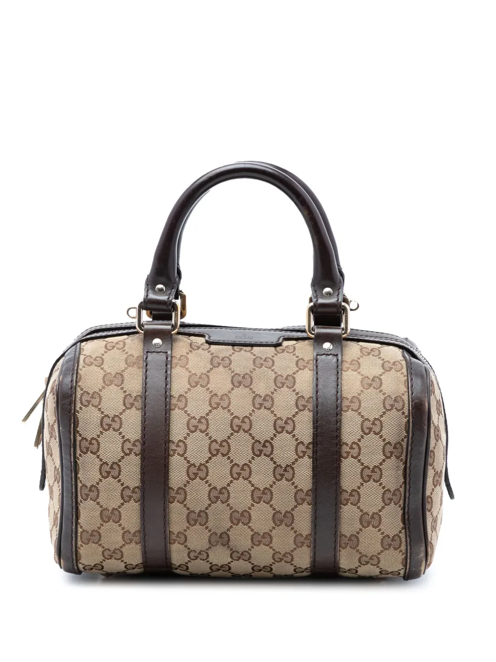Gucci Pre-Owned 2016-2026 Small GG Canvas Joy Boston Bag satchel - Toni neutri