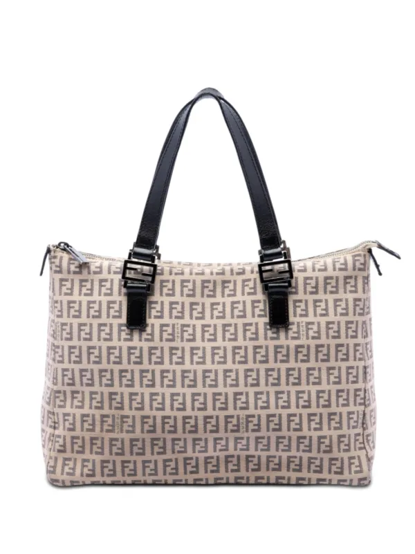 Fendi Pre-Owned 2000-2010 ズッキーノ キャンバス トートバッグ 
