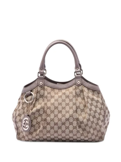 Gucci Pre-Owned 2016-2026 Medium GG Canvas Sukey tote bag