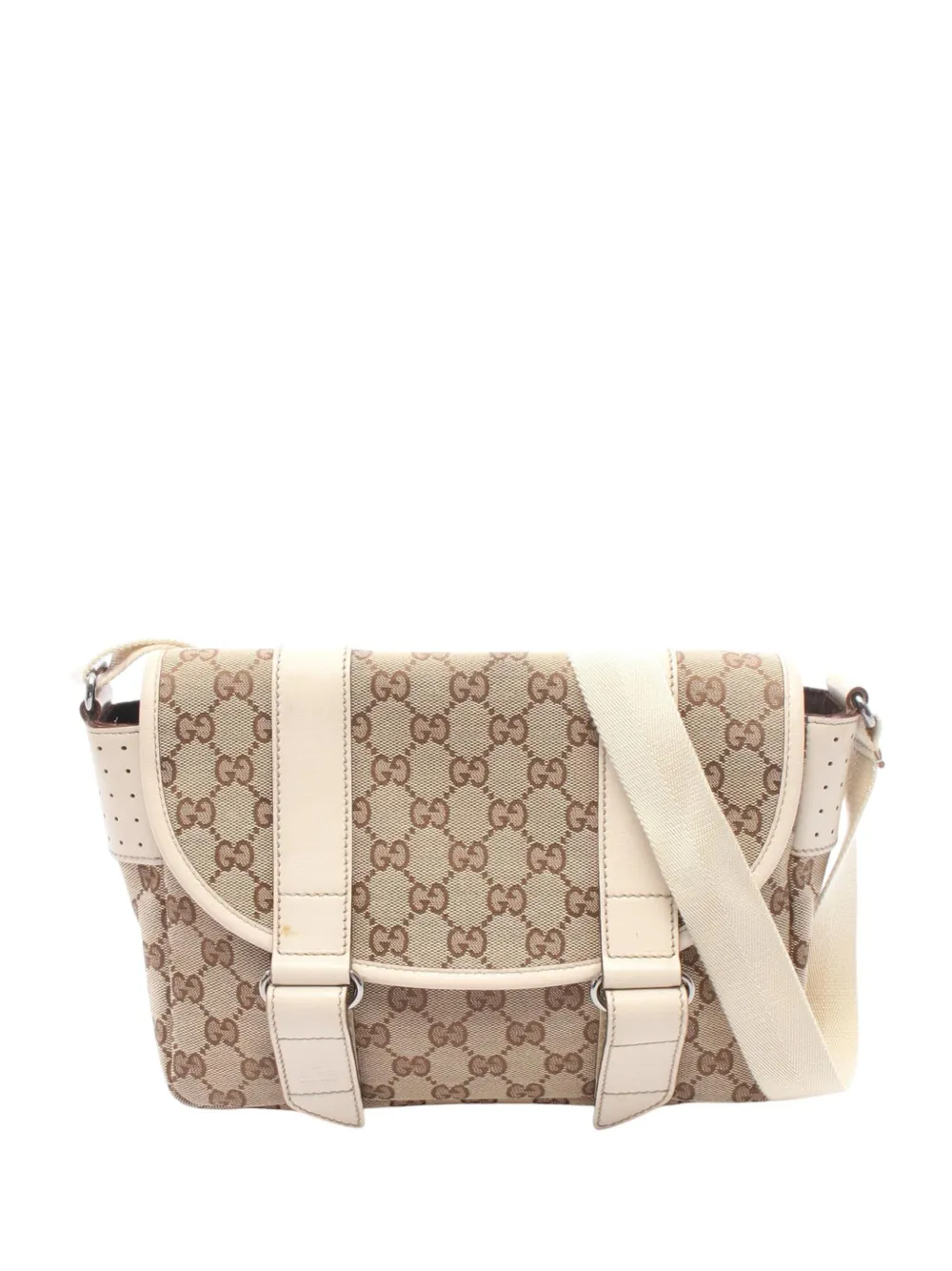 Gucci Pre-Owned 2000-2015 GG Canvas crossbody bag - Toni neutri