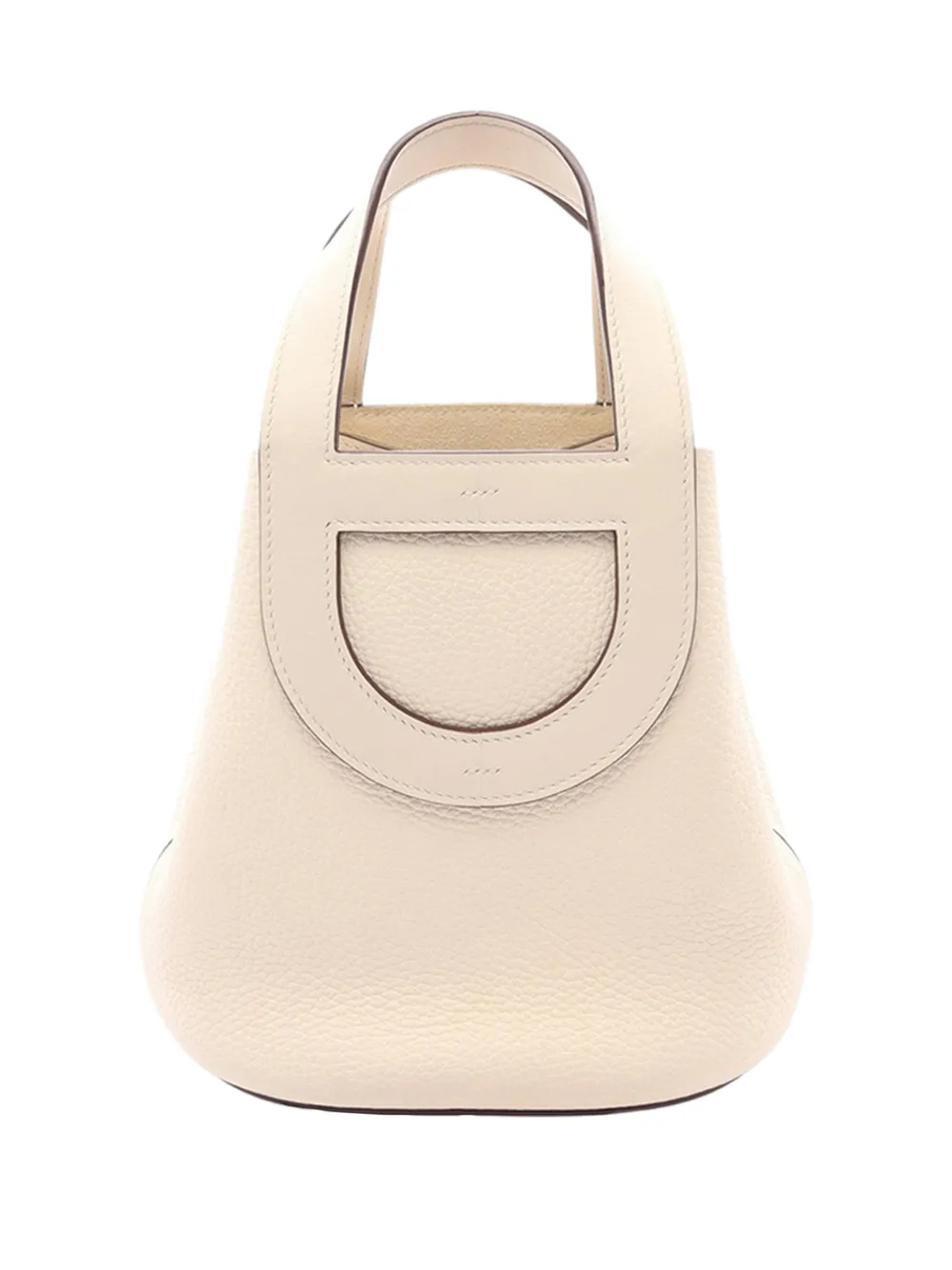Hermès Pre-Owned 2022 Clemence and Swift In The Loop 18 handbag - Toni neutri