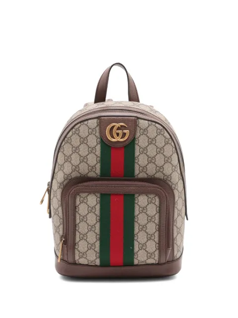 Gucci Pre-Owned 2016-2026 Small GG Supreme Web Ophidia backpack