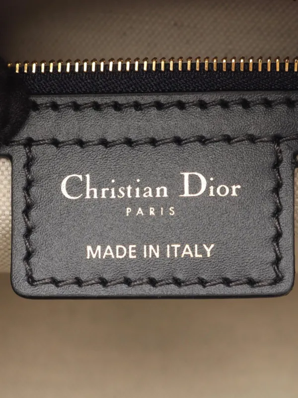 洋書 BACKSTAGE DIOR(H) Christian Dior Pre-Owned 2021-2026 Nano Oblique D-Vibe Bowling Bag