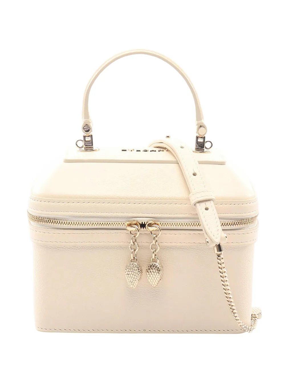 Bvlgari Pre-Owned 2010-2026 Leather Serpenti Forever Vanity Bag satchel - Toni neutri