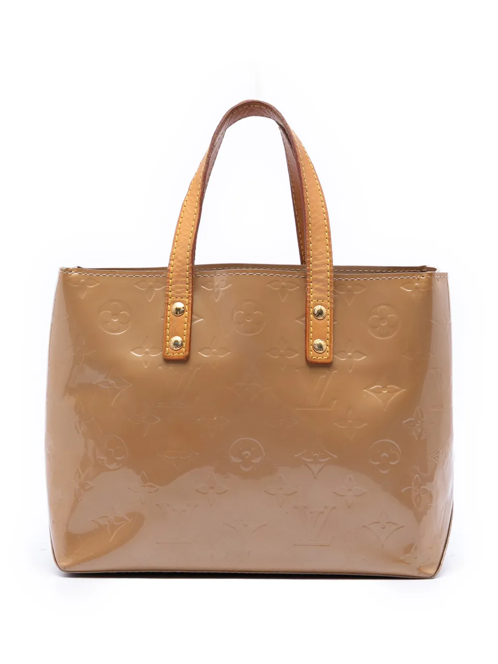 Louis Vuitton Pre-Owned 2006 Monogram Vernis Reade PM handbag - Nude