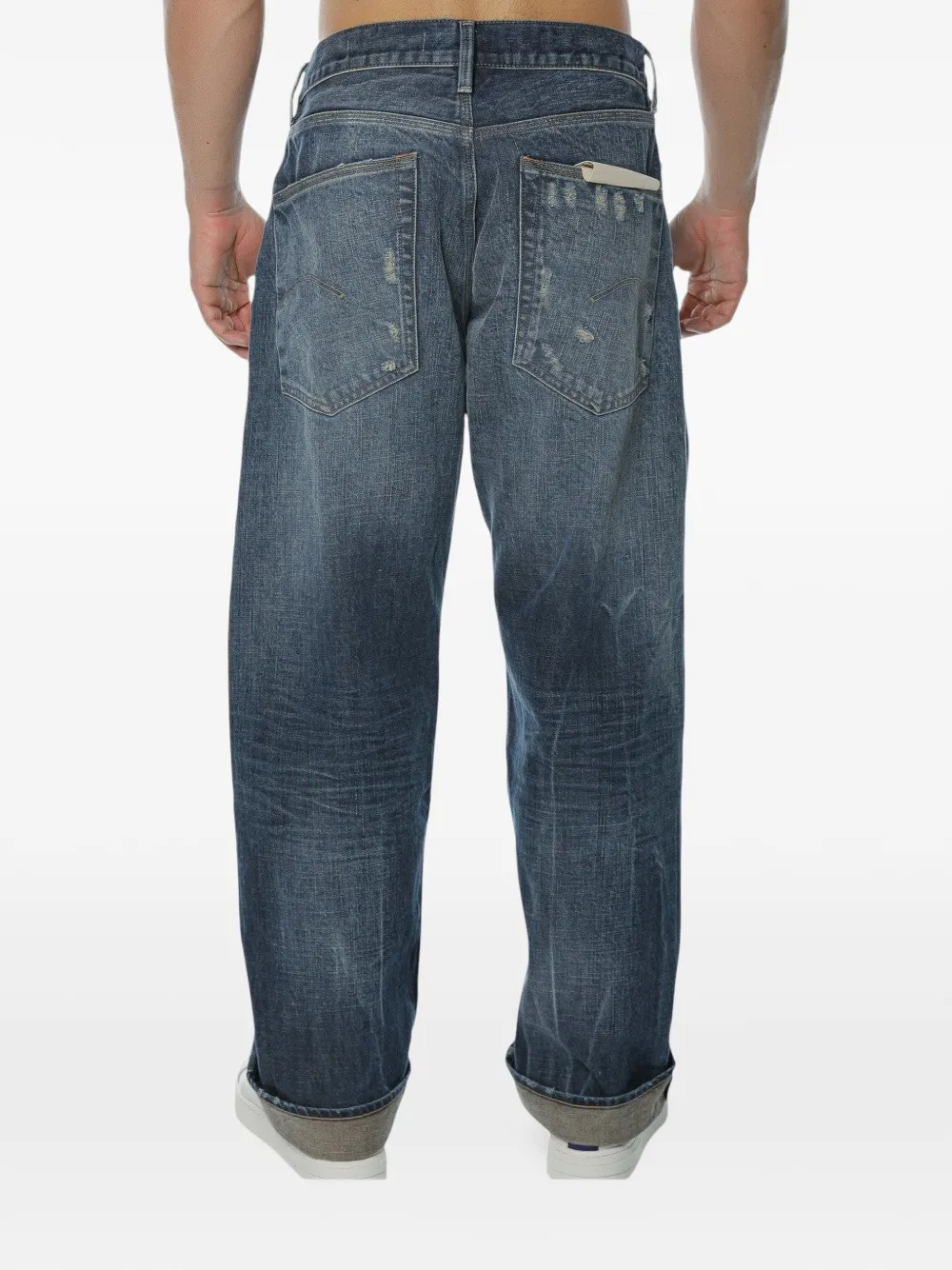 G-Star RAW Deeggie relaxed-straight jeans Blauw