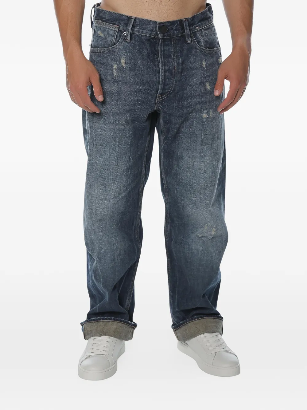 G-Star RAW Deeggie relaxed-straight jeans Blauw