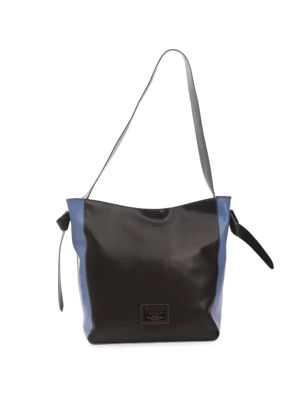 POMPEI DONATELLA knotted-detail leather shoulder bag