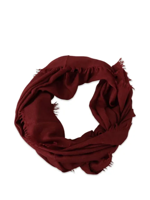 Dolce & Gabbana DG crown fringe-trimmed scarf