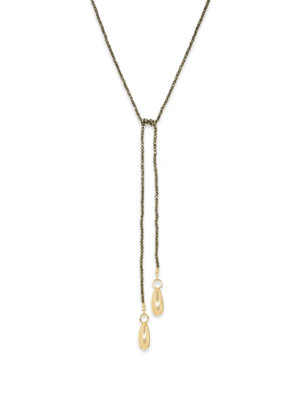 Marlyn Schiff Collana con perline Sage - Grigio