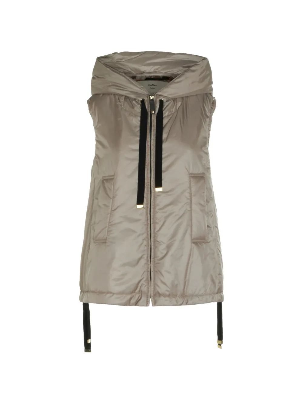 Max Mara The Cube hooded gilet - Neutrals