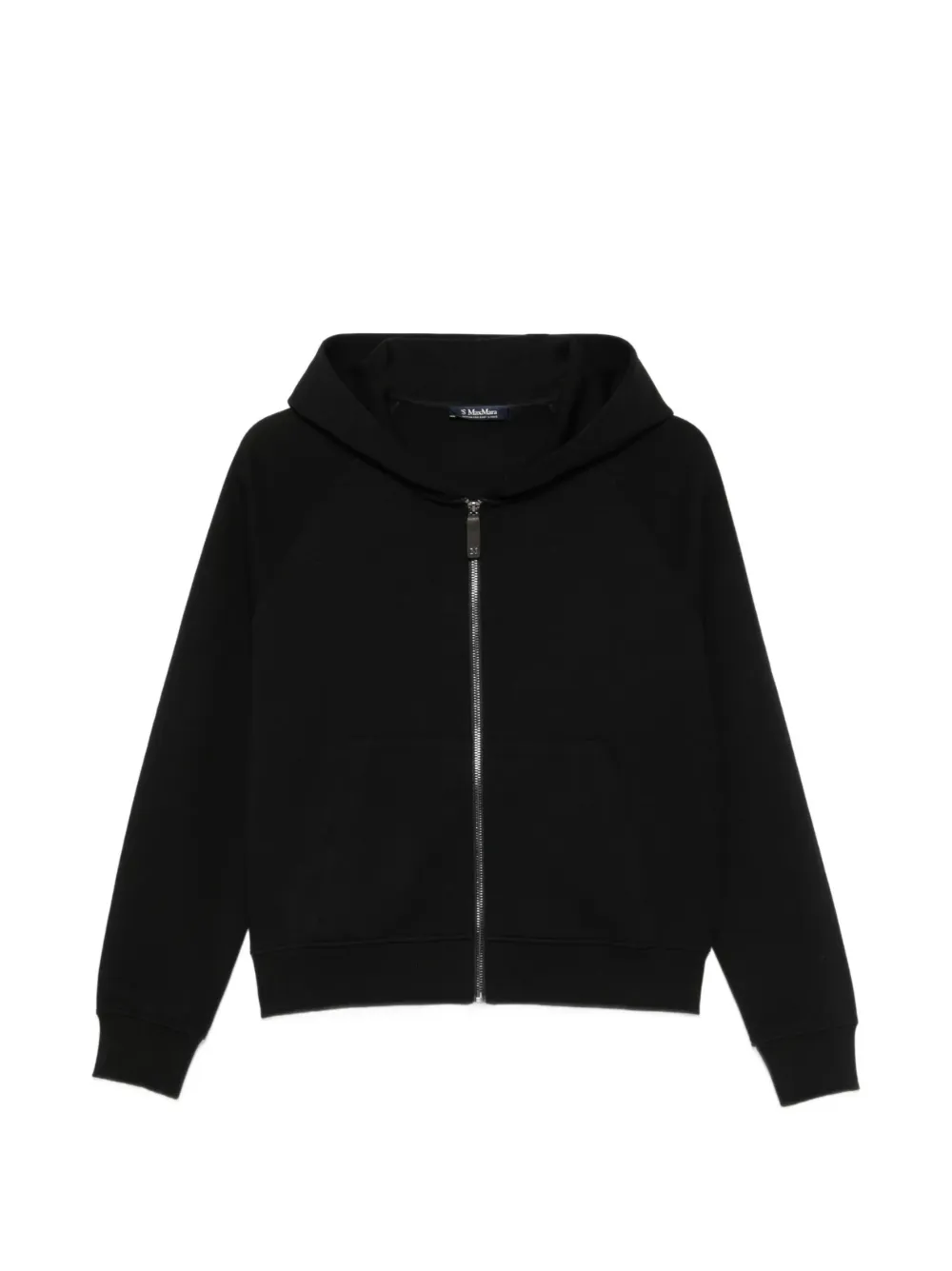 'S Max Mara Hoodie met geborduurd logo Zwart