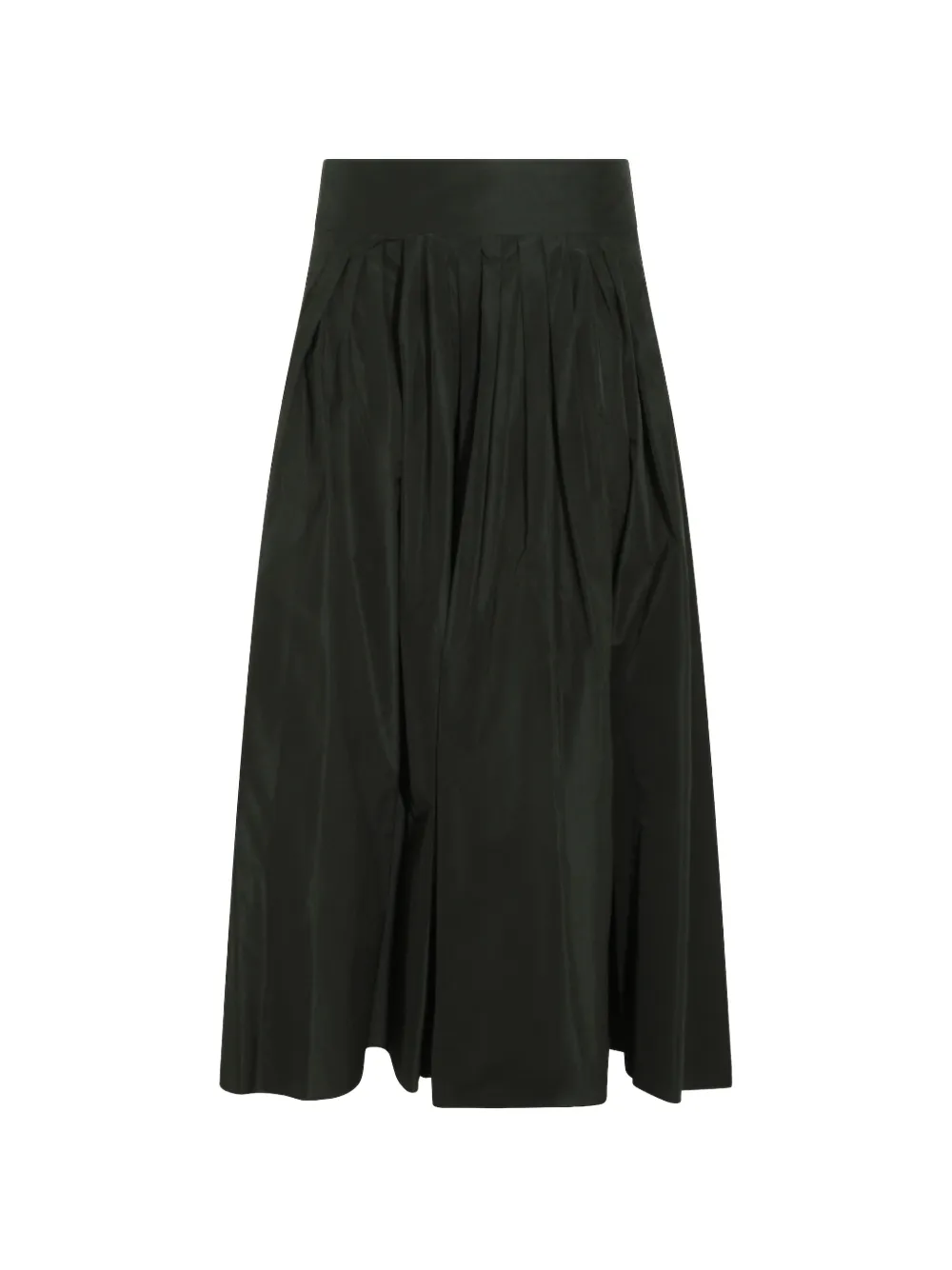 'S Max Mara Gonna svasata plissettata - Verde