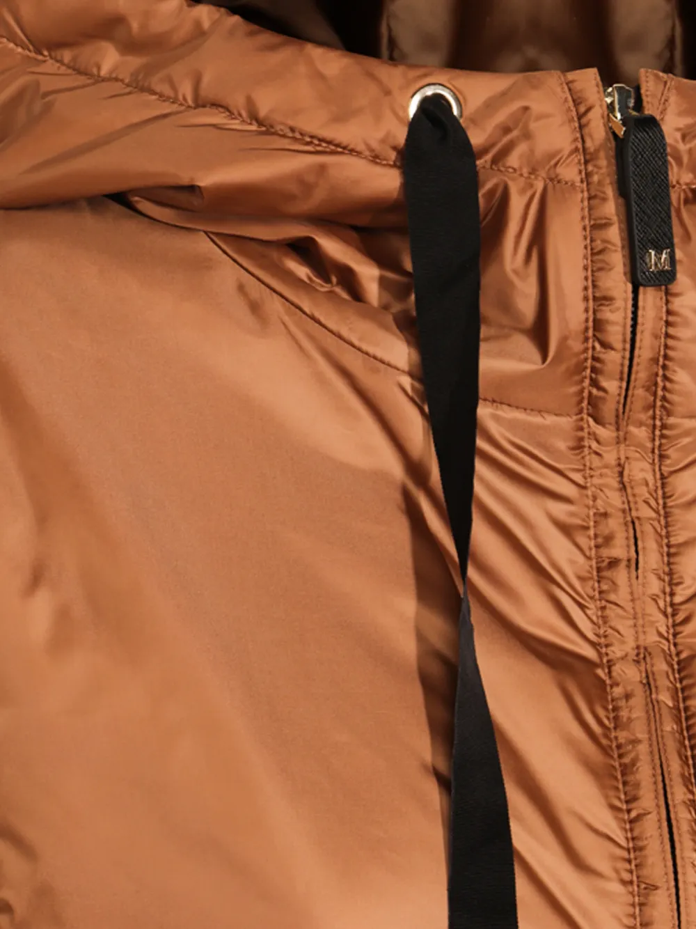 Max Mara Jack met capuchon Bruin
